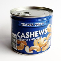 Cashews, solené a pražené kešu oříšky, 150g